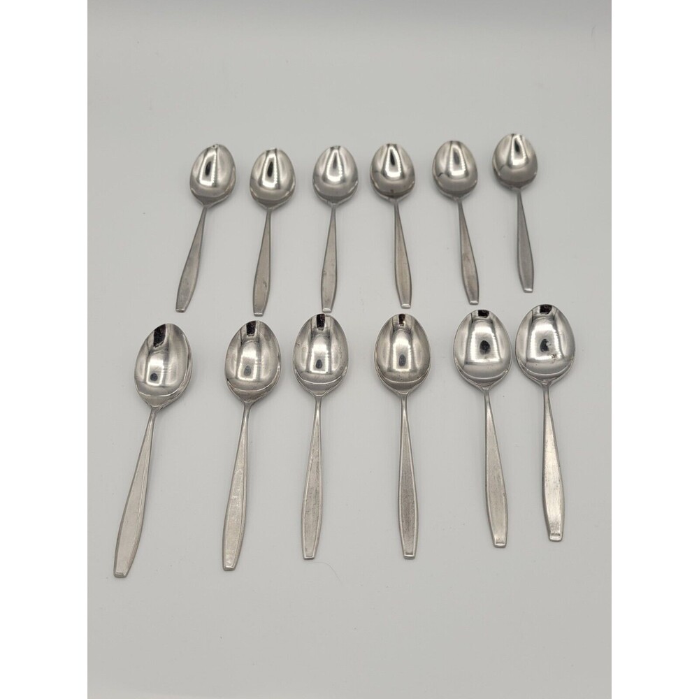 Vintage Qantas Airlines Mini Teaspoons ABCO 8/95  Set of 12